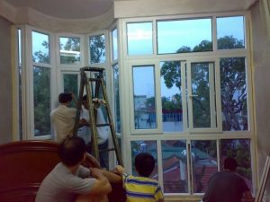 Quy trình lắp đặt cửa nhựa lõi thép tại hà nội.