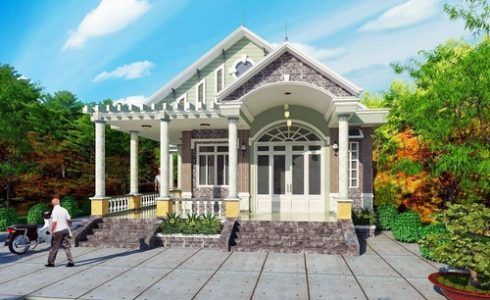 mẫu cửa nhựa lõi thép 3a window rẻ đẹp và sang trọng cho biệt thự 1 tầng